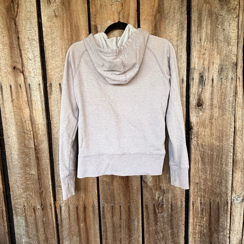 Patagonia Ahnya Full Zip Hoodie Women's S  Gray Organic Cotton Blend Sweatshirt - Picture 2 of 7